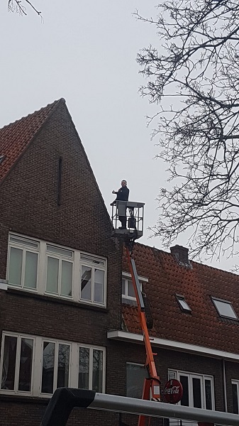  stormschade dak Biddinghuizen